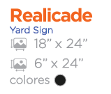 Realicade Yard Sign