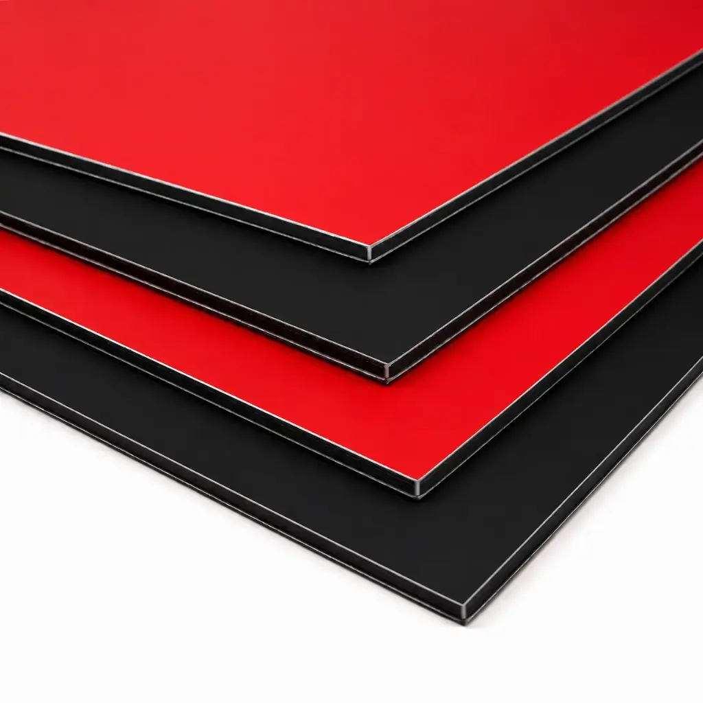 Newtek ACM TX RED/TX BLACK 3MM 48" x 120" High-Performance Polyester .30MM
