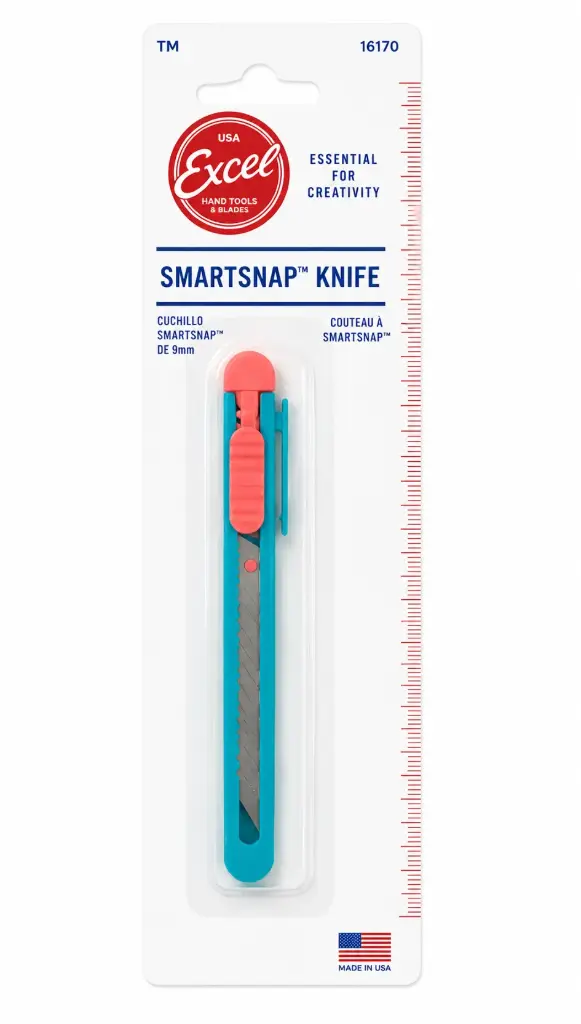 Smart Snap Knife Blue 9mm