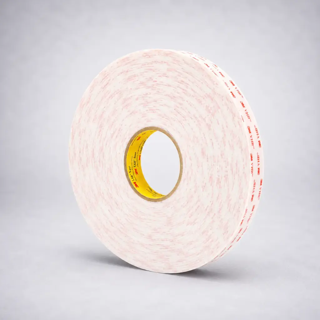 3M VHB 4945 White Double-Sided Tape (.045in x .75in x 36yd)