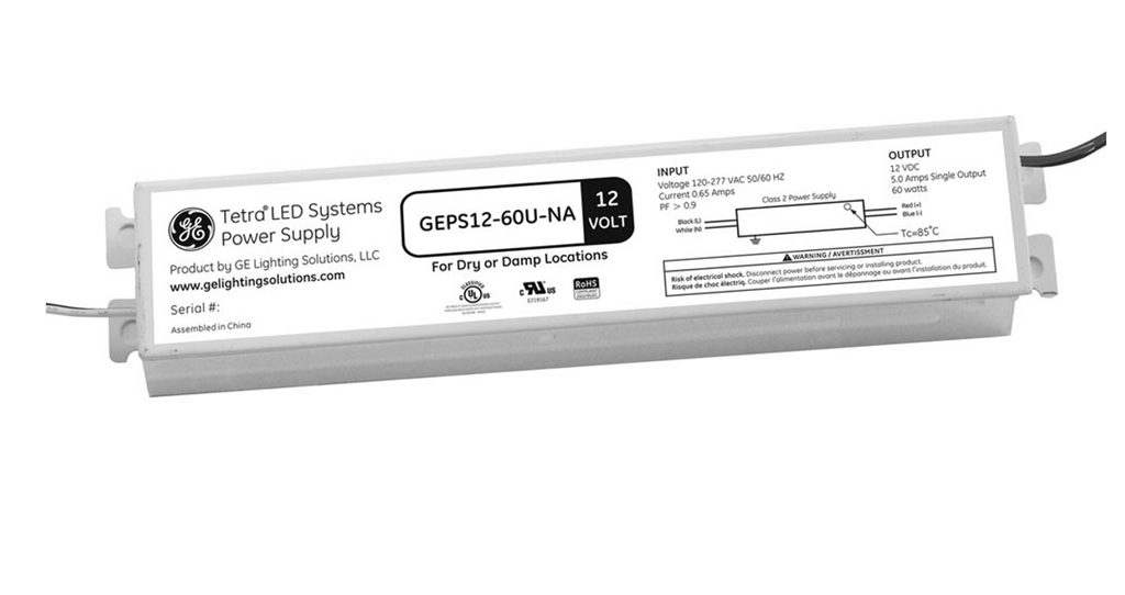 LED POWER SUPPLY 12V 60W GE (15EA BOX