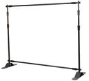 BANNER DISPLAY 48-96IN WITHOUT BAG BACKDROP