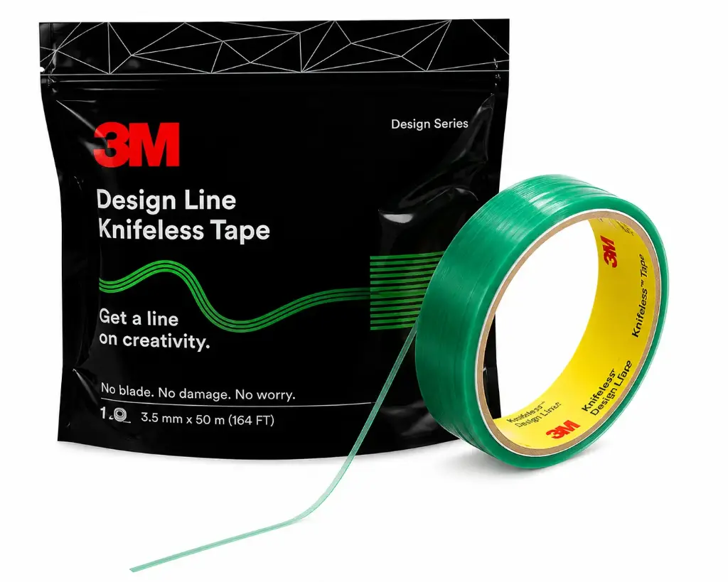 3M Green Knifeless Tape Design Line 3.5mm x 50m 
