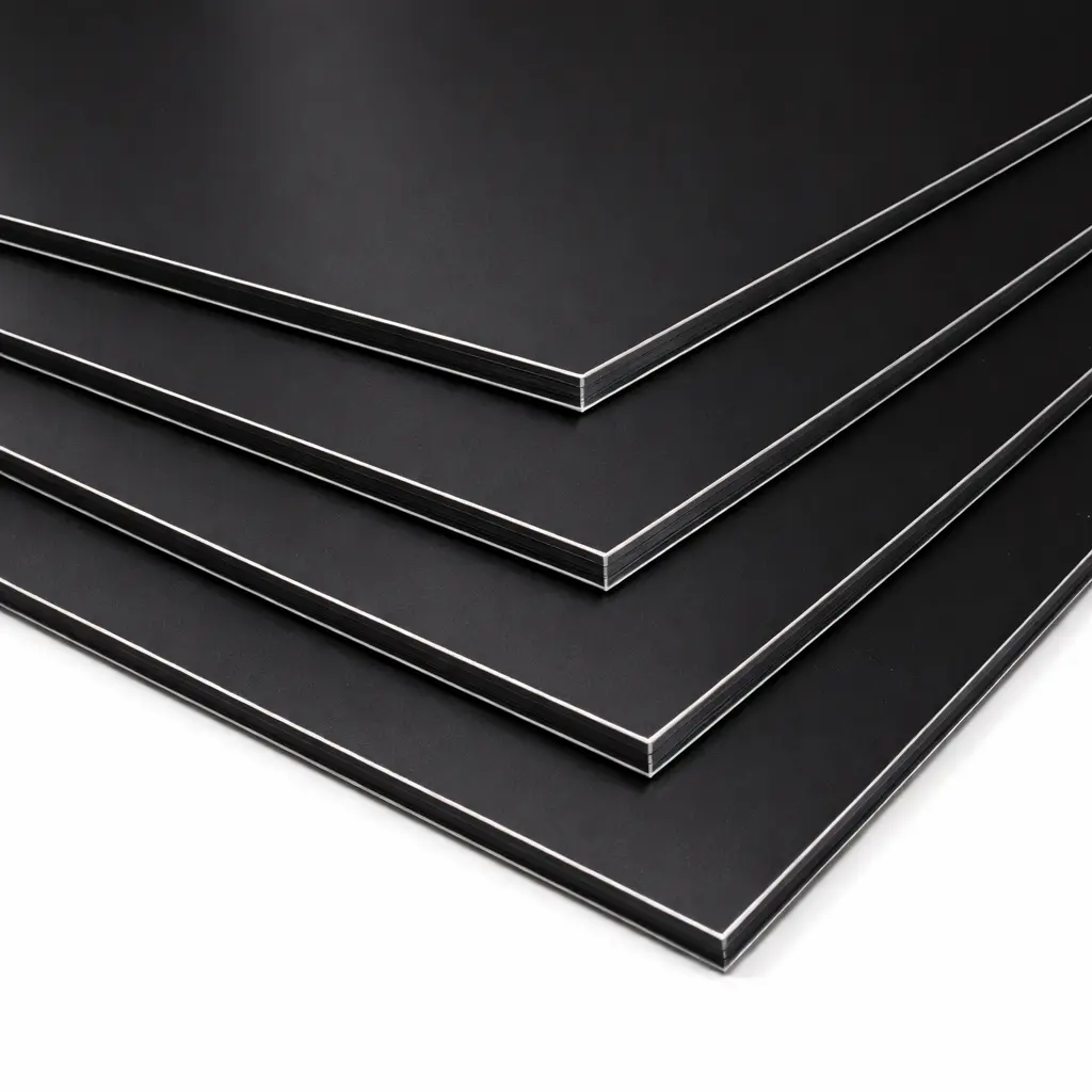 Black Gloss/Matte 60" x 120" Newtek ACM 3MM .015IN SKIN