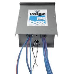 PAIGE POWER SUPPLY BOX FOR LED POWER SUPPLIES Power Supply Box; 7 Inch Width x 3 Inch Depth x 11-1/2 Inch Height, 120/277 Volt AC, 22 Gauge Galvanized