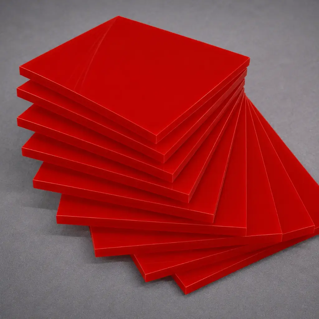 Acrylic Red 3/16" x 48 x 96 SG RED 2793