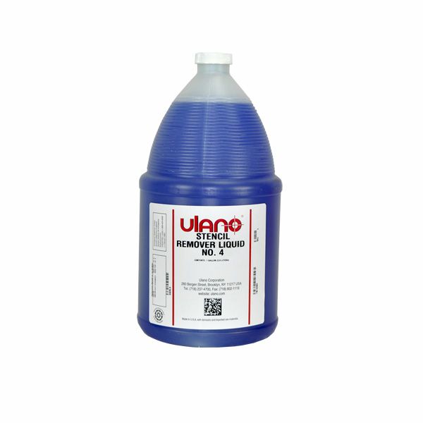 Ulano #4 Stencil Remover Liquid (Gallon)