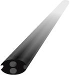 ZIP STRIP BLACK - 01 STAPLE CHANNEL COVER