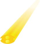 ZIP STRIP SUNFLOWER YELLOW 20 STAPLE CHANNEL COVER