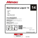 Mild Solvent Washing Liquid 14