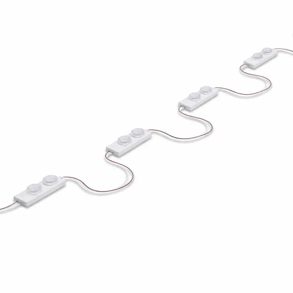 7200K -LED WHITE 1.5MO/FT;2LED/MO 12V;44.6FT/PK/66MOD/PK; 0.9W/MOD -12 BG OR PK PER BOX