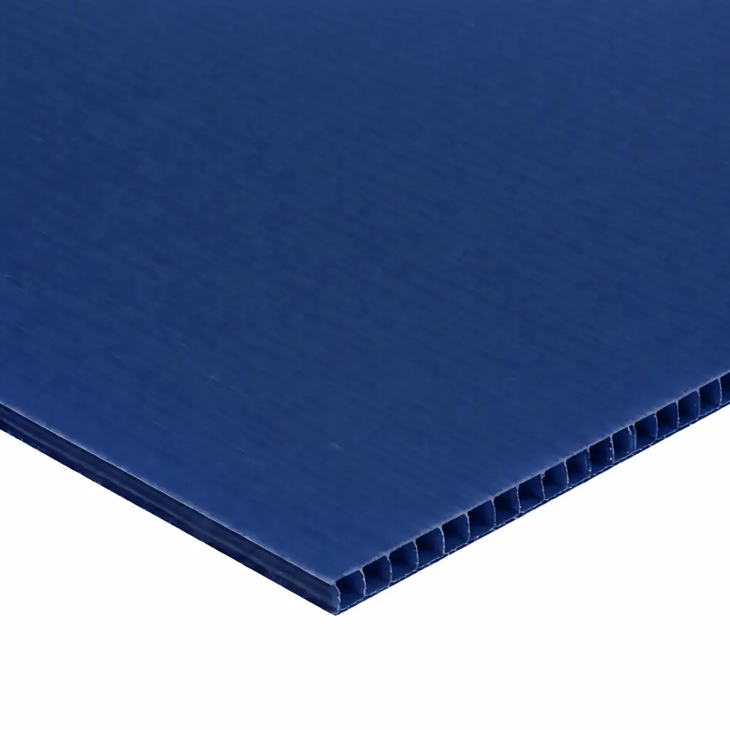 Colors , 48" x 96" 4MM Corrugated Fluted Polypropylene Board