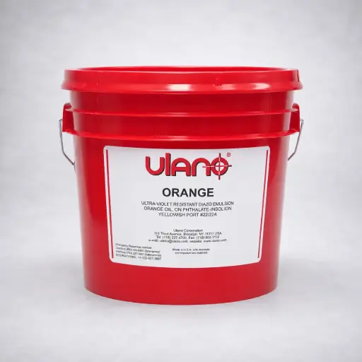 [ULANOORANGE] ORANGE Textile Direct Emulsion ULANO Ready To Use