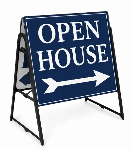 [A1A01-12B] A1A-Frame for the standard 18" x 24" or 24" x 24" sign